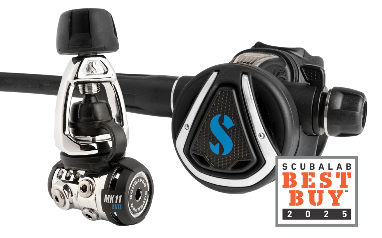 SCUBAPRO MK11 EVO/C370 Wins ScubaLab Best Buy 2025 | Scuba